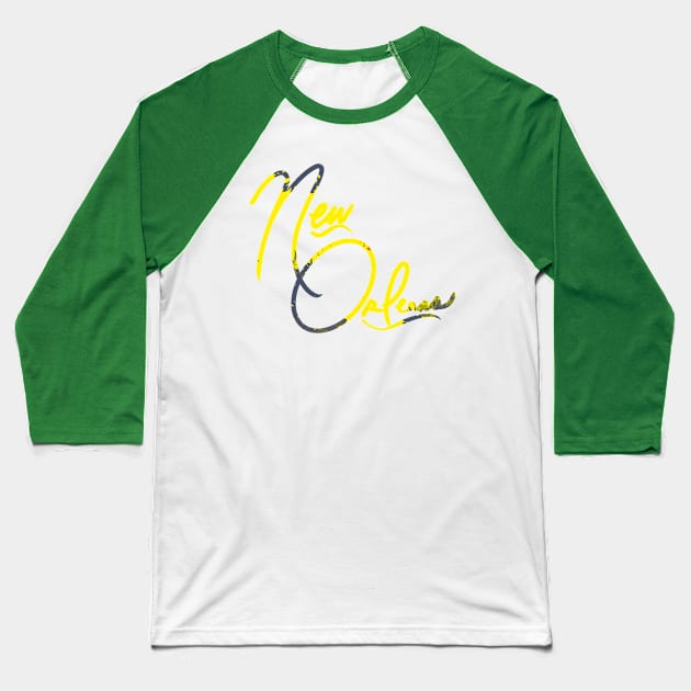 New Orleans Baseball T-Shirt by Stephanie Kennedy 